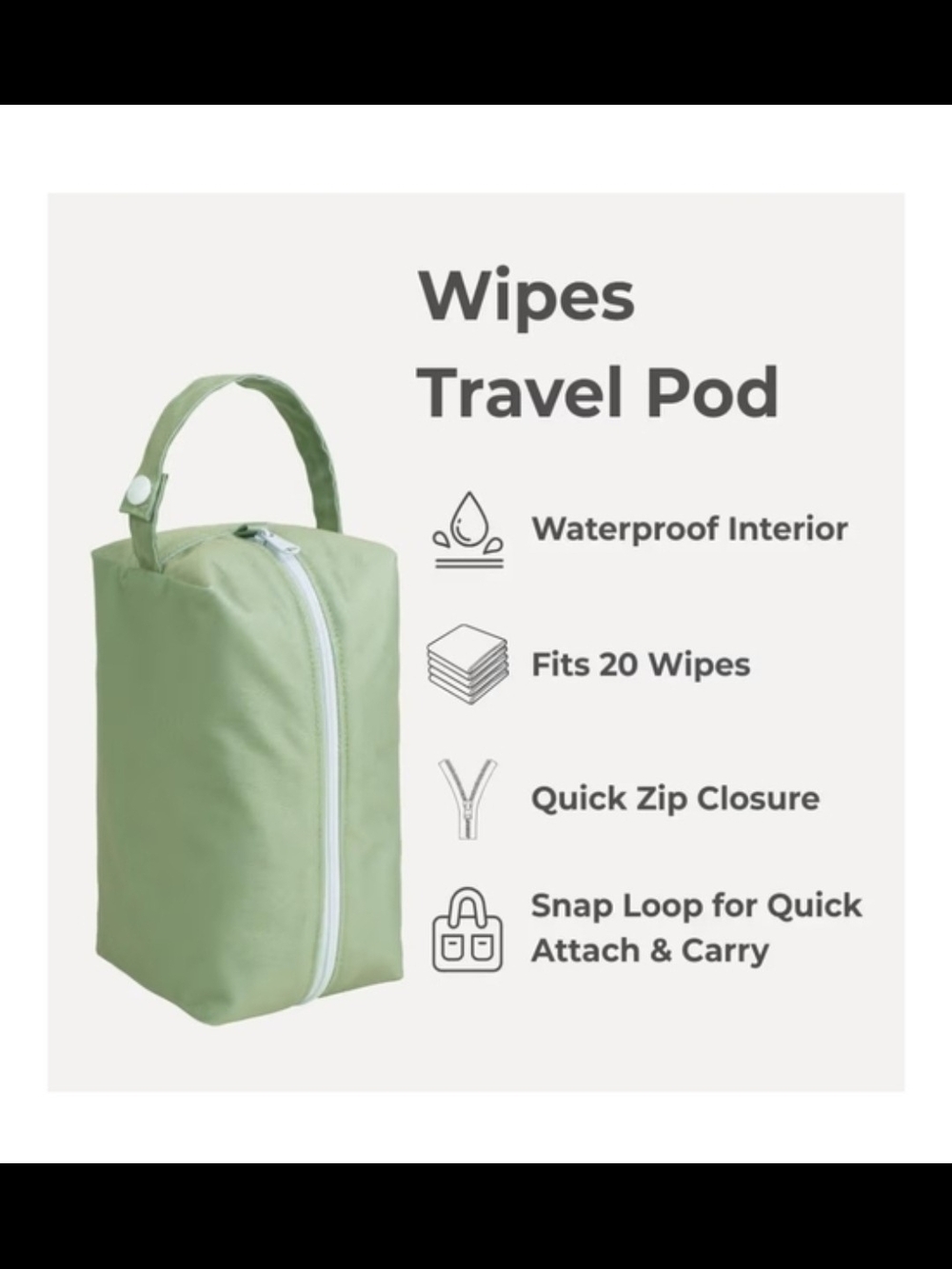 Reusable Cotton Wipes - 20 Pack With Garden Travel Pod - Picture 2 of 7